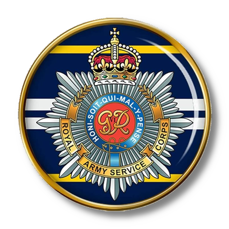 Royal Army Service Corps Lapel Pin Badge