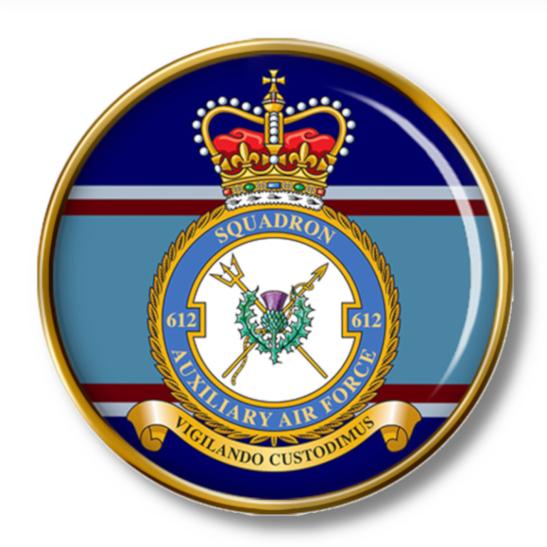 612 Squadron Lapel Pin Badge