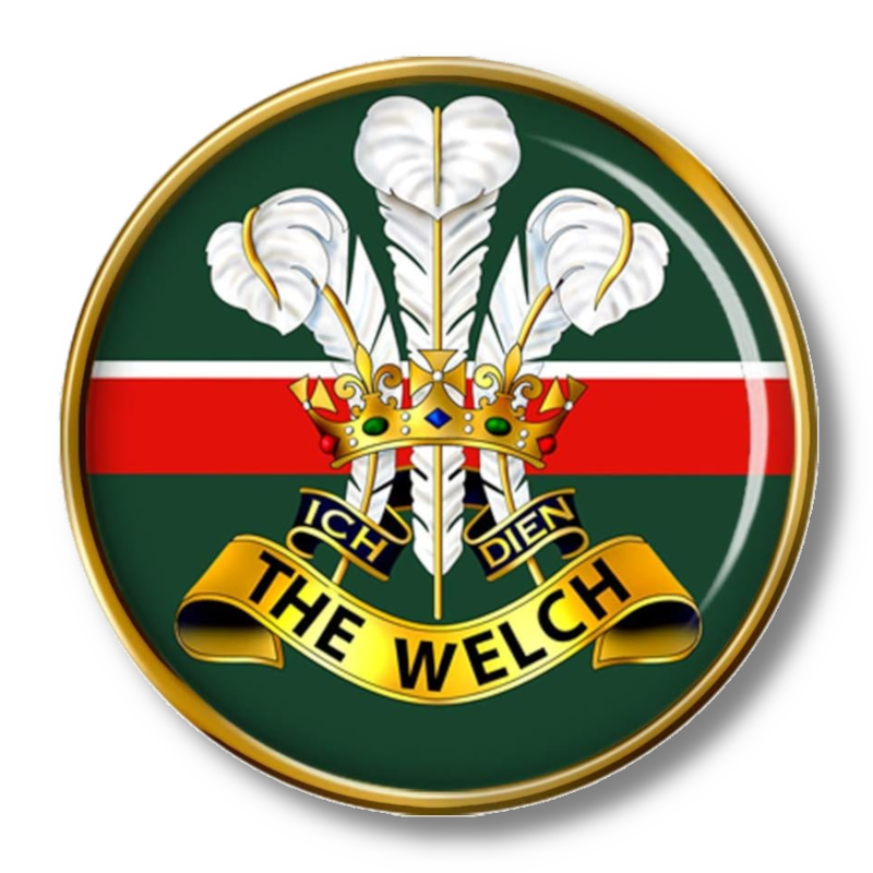 Welch Regiment Lapel Pin Badge
