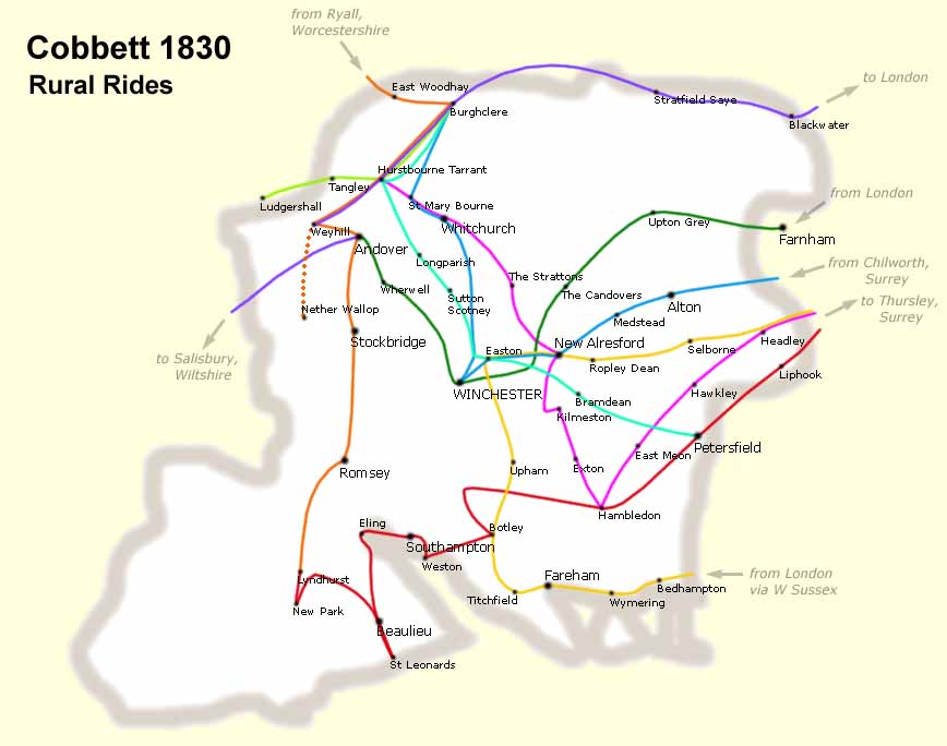 1826 – William Cobbett’s Rural Rides