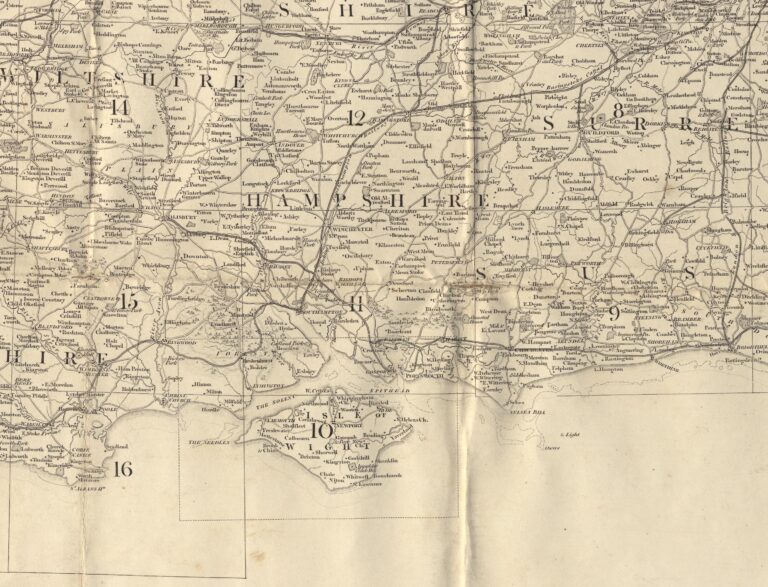 1810 – Ordnance Survey’s Map of Hampshire