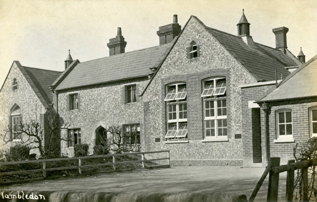 Hambledon village school on Church Lane